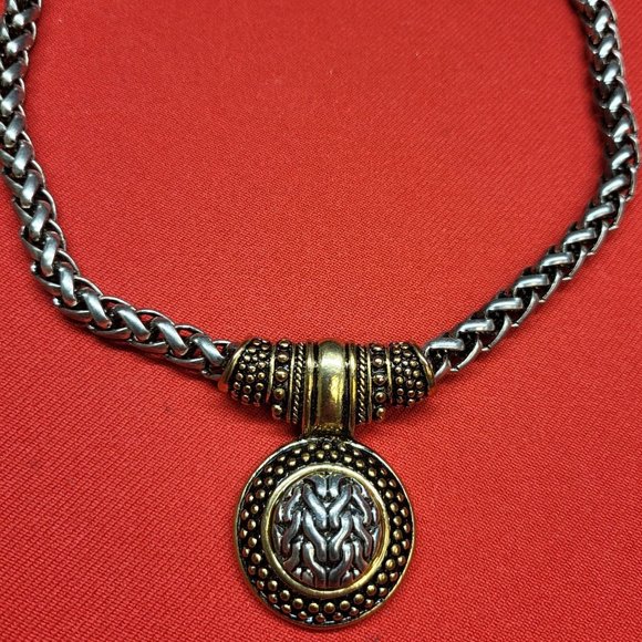 Wheat ChainBrass and Gold Plated Necklace